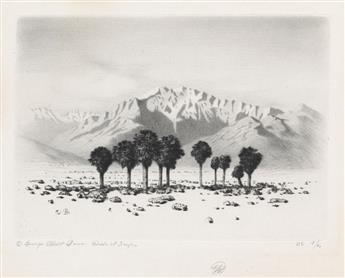 GEORGE ELBERT BURR Three etchings.